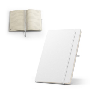 ANNE SUB. Cahier A5 en polyester recyclé (100% rPET) 300D avec couverture rigide et pages lignées