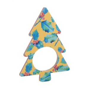 Julmiddag Creative Rond de serviette de Noël personnalisable