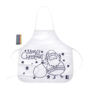 Julfar Cook Tablier de Noël à colorier