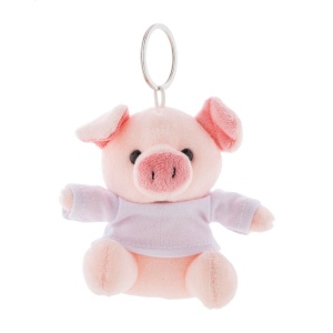 PigFob porte-clés cochon en peluche