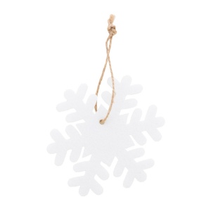 Joulox Ornement de sapin de Noël RPET, flocon de neige