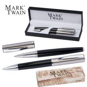 Set d'écriture rollerball et stylo bille