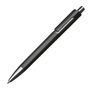 Stylo bille avec applications argentées