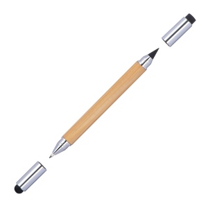Stylo bille 2en1 et mine sans fin