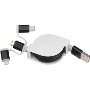 Câble de recharge extensible avec 3 prises