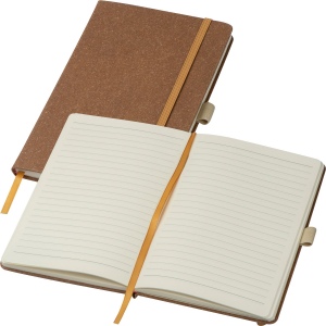 Carnet A5 avec couverture en cuir recyclé
