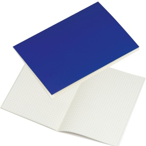 Carnet de notes avec feuilles quadrillées