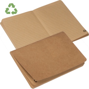 Carnet de notes recyclé, ligné