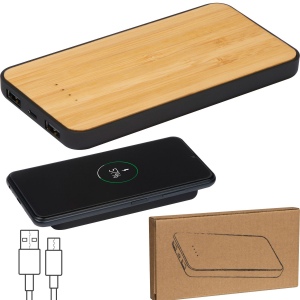 Chargeur sans fil et powerbank, 8.000 mAh