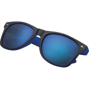 Lunettes de soleil bicolor et verres étamés