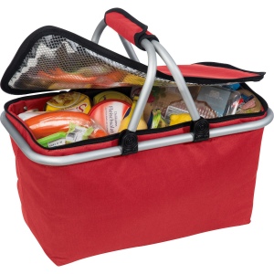 Panier à provisions pliable en polyester avec fonction isolante