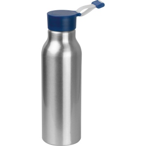 Bouteille en métal avec couvercle silicone