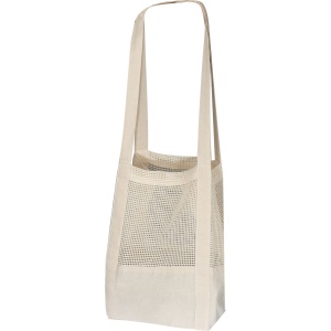 Sac en coton OEKO Tex avec partie centrale crochetée