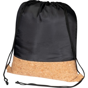 Gymbag en polyester avec fond en liège