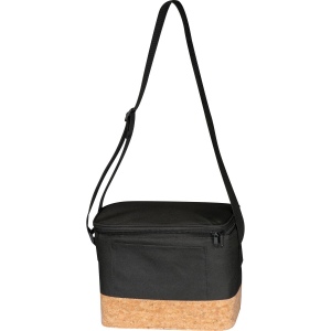Sac isotherme avec fond en liège et sangle de transport