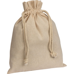 Sac à cordon moyen en coton recyclé