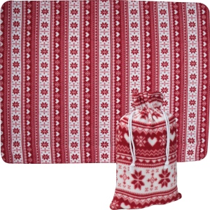 Couverture douillette de Noël