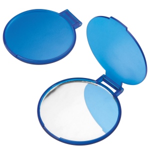 Miroir de maquillage givré