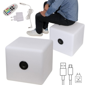 Haut-parleur avec LED