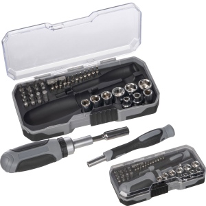 Set d'outils 41 pièces, cliquet inclus