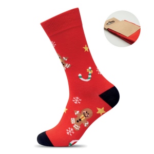 SOC LARGE - Paire de chaussettes de Noël L