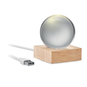 LIGHT - Sphère en verre LED