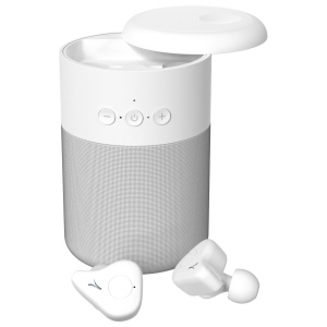 KANZEN - COMBO ÉCOUTEURS + ENCEINTE 5W SANS FIL