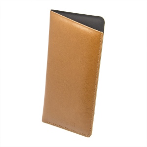 ETUI LUNETTES EN SIMILI-CUIR LISSE MARRON