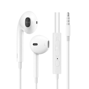 KEBURU - KIT PIETON SMARTPHONE STEREO INTRA MICRO+ TELECOM BLANC