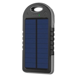 REIYU - BATTERIE DE SECOURS SOLAIRE RENFORCÉE ANTI-CHOCS 10 000 MAH