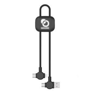 AKA - CÂBLE COURT 18 CM À CHARGE ULTRA-RAPIDE 60W & TRANSFERT DE DONNÉES