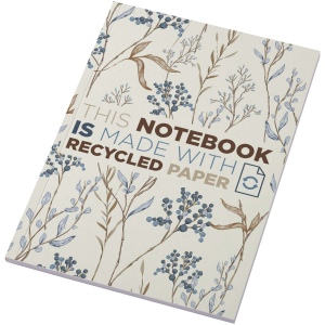 Cahier Novella Austen recyclé A5 à couverture souple de 50 feuilles