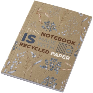 Carnet A6 à couverture souple recyclée en kraft Novella Austen avec 50 feuilles