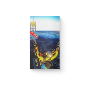 AGENDA ECO POCHE 2026 - THEME EXTREME-1 - 95 x 165 mm - QUINZAINIER 64 PAGES - COUVERTURE 380g QUADRI PAGES 1 ET 4 - PELLICULAGE BRILLANT RECTO - PIQURE 2 POINTS METAL