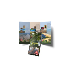 DEPLIANT MAXI - FORMAT FERME 148 x 210 mm - FORMAT OUVERT 210 x 297 - 1 PLI - IMPRESSION QUADRI RECTO VERSO - PAPIER 115g BRILLANT