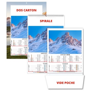 MATISSE 2026 - 6 FEUILLETS - BLOC ET DOS VIDE POCHE AGRAFES MARQUAGE QUADRI