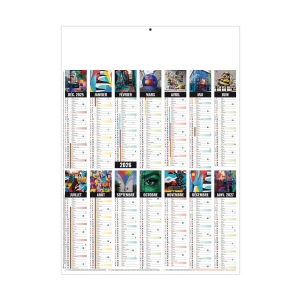 MARIANNE POP 2026 - MIDI 335 x 430 mm - LEGER 400G - VERSO FLEUVES - MARQUAGE QUADRI - DIFFERENT RECTO VERSO