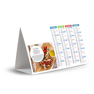 CHEVALET DE COMPTOIR - CUISINE RAPIDE 2026 - QUADRI