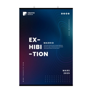 AFFICHES - XXL 500 x 700 mm - IMPRESSION QUADRI RECTO SEUL - PAPIER 200G SATIMAT - AVEC DECOUPE