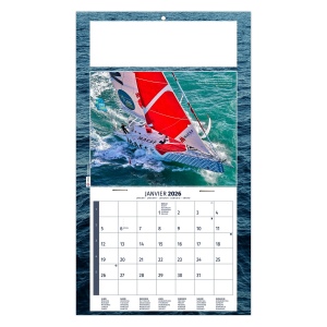 PLAQUE 1 VUE TITOUAN 2026 - DOS CARTON - EURO BLOC - MARQUAGE QUADRI