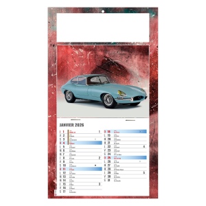 PLAQUE 1 VUE YANN 2026 - DOS CARTON - EURO BLOC - MARQUAGE QUADRI