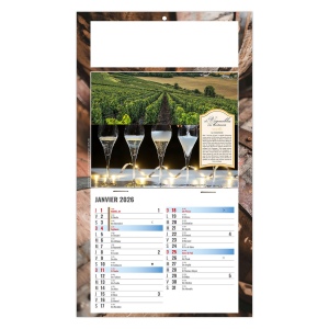 PLAQUE 1 VUE CORALIE 2026 - DOS CARTON - EURO BLOC - MARQUAGE QUADRI