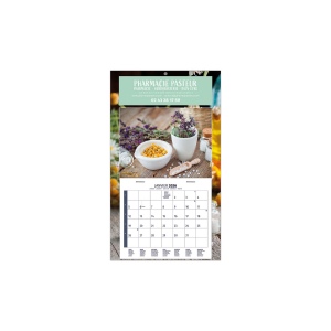 PLAQUE 1 VUE CREATION 2026 - 190 x 330 mm - DOS CARTON 250g - EURO BLOC