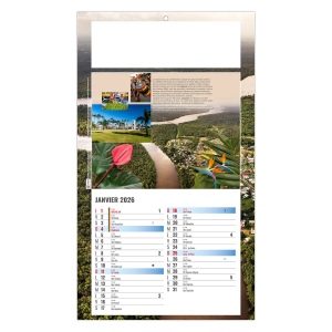 PLAQUE 1 VUE LUC 2026 - DOS MAGNETIQUE - EURO BLOC - MARQUAGE QUADRI