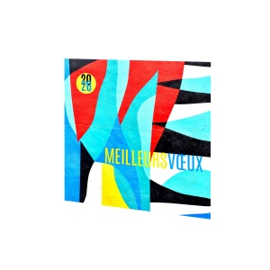 CARTE DE VOEUX - TAG 2026  AVEC ENVELOPPE - QUADRI