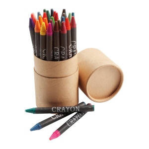 Tube de 30 crayons gras Gabrielle