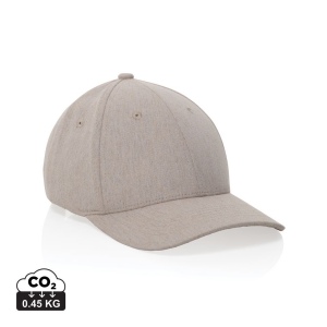 Casquette 6 panneaux 200gr chiné et recyclé AWARE™ Milo