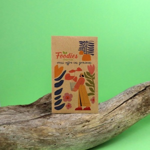 Sachet kraft grand modèle 85x140mm