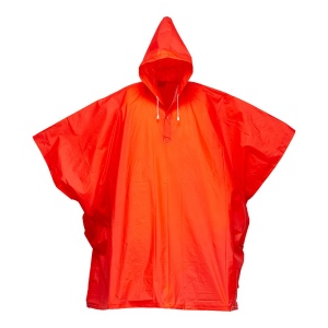 Poncho imperméable en PVC (400 gr), dans une poche. Taille unique