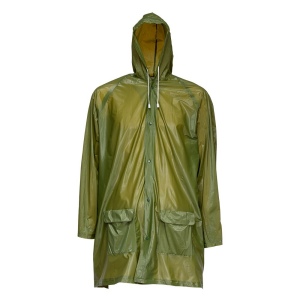 Imperméable en PVC gauffré (200 gr), dans une poche